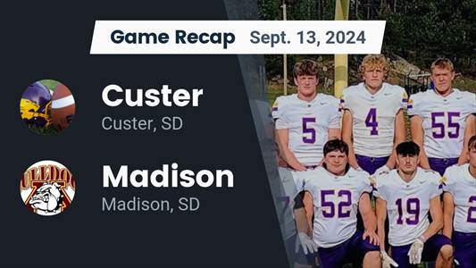 Football Game Preview: Custer Wildcats vs. Lead-Deadwood Golddig