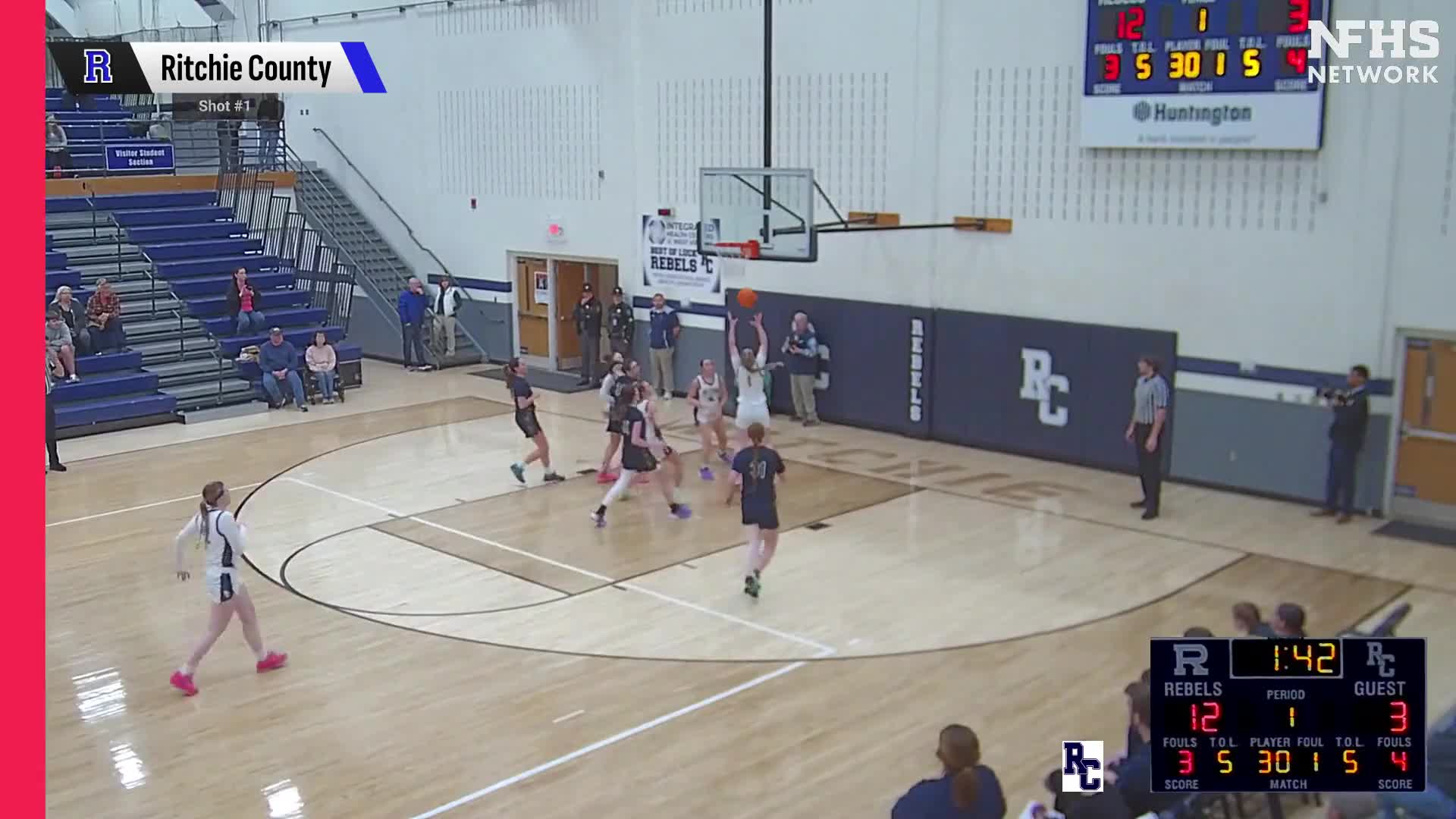 Basketball Recap: Ritchie County Skates Past Clay-Battelle with Ease + How To Watch