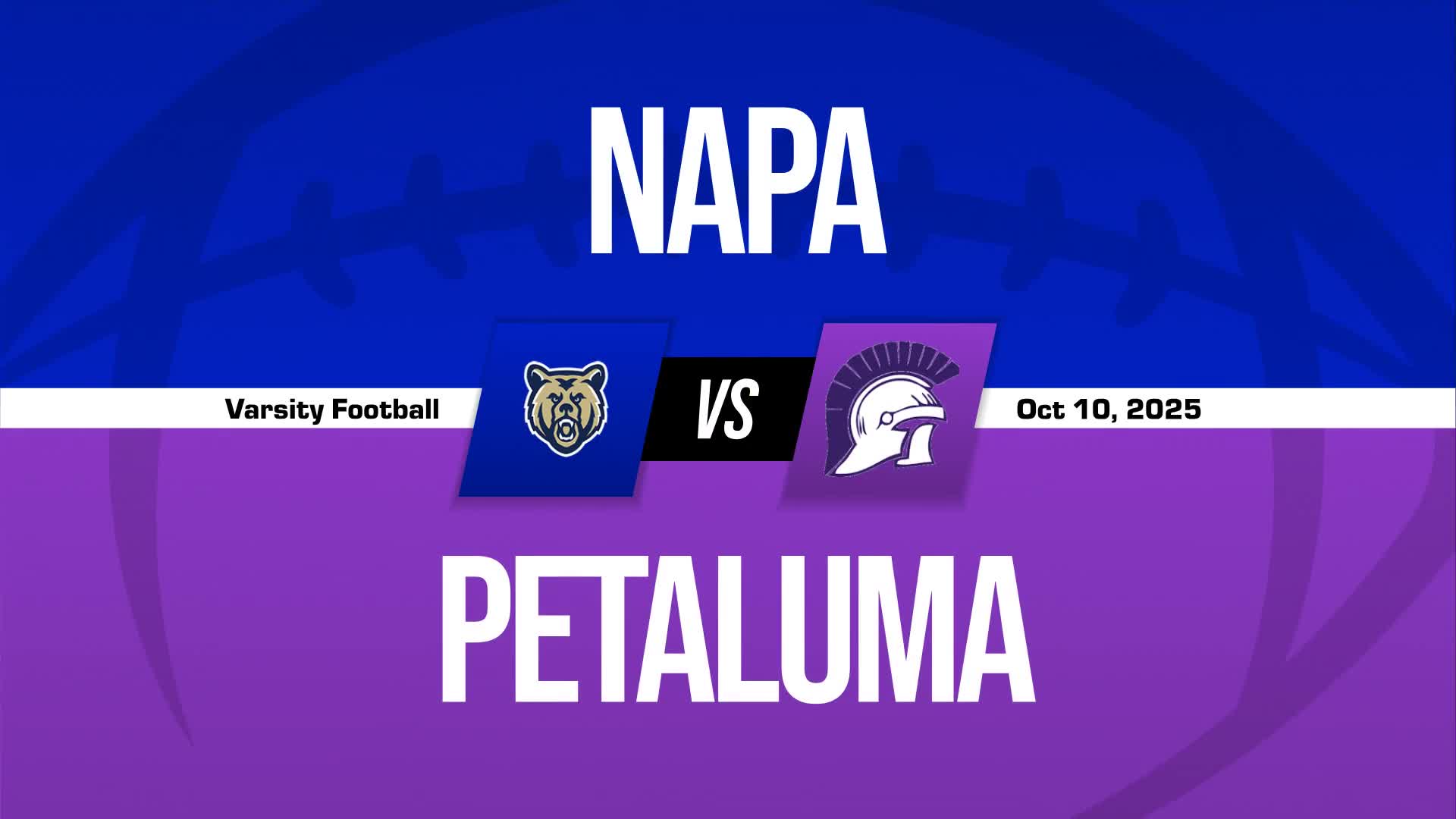 Football Recap: Petaluma Piles Up the Points Against Napa + How To Watch