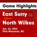 Basketball Game Recap: East Surry Cardinals vs. North Surry Greyhounds