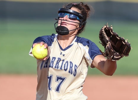 Frederick sophomore ace Alicia Hernandez is a big reason why the Warriors are the favorites entering the Class 4A state softball tournament. Hernandez has gone 20-0 in the circle this season with a 0.97 ERA and 168 strikeouts. The state tournament for all classifications begins Friday at the Aurora Sports Park.