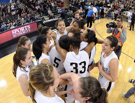 Mitty rejoices fifth state title. 
