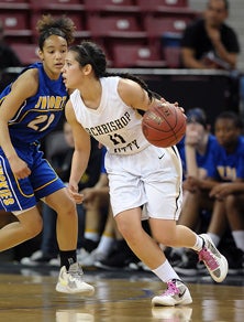 Emily Dinger scored 16 points.