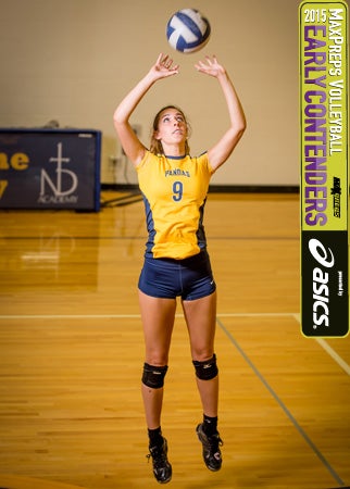 Hannah Talkers averaged 11.7 assists per set last season.