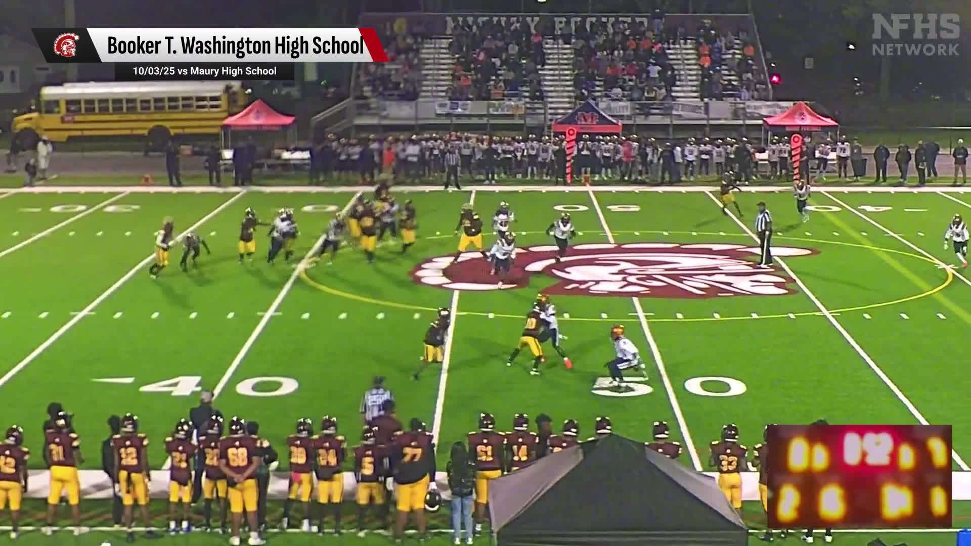 Football Recap: Booker T. Washington Comes Up Short