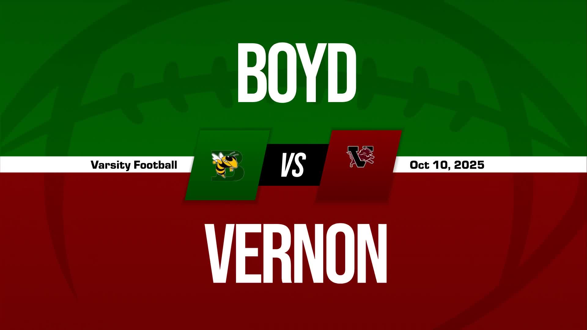 Football Game Preview: Boyd Yellowjackets vs. Iowa Park Hawks
