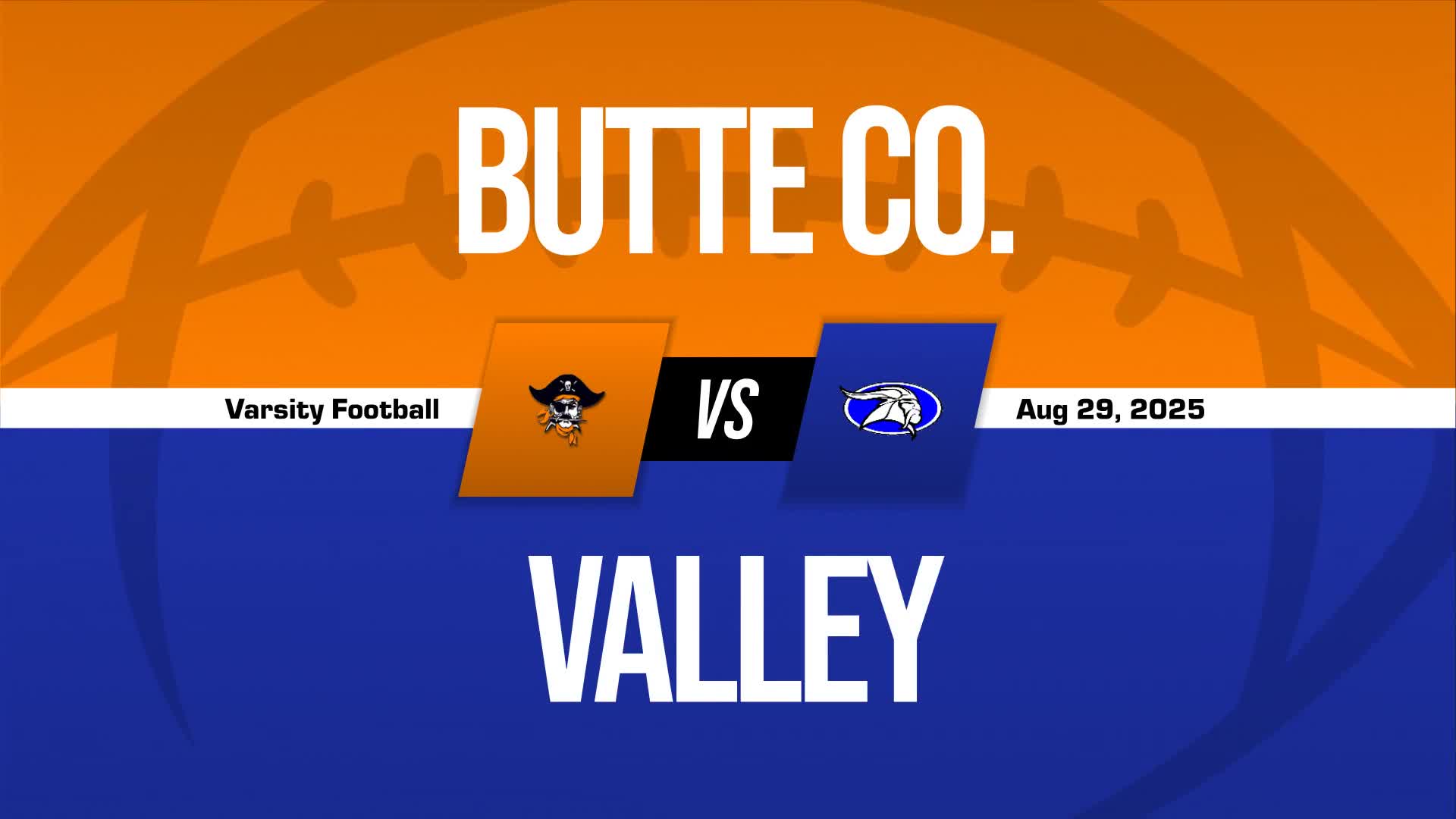 Football Recap: Valley Starts Season with  Win Against Butte Cou