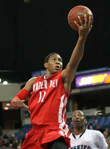 Mater Dei's Xavier Johnson.