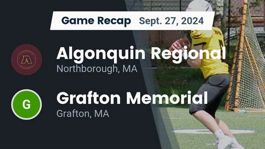 Football Recap: Grafton Finds Playoff Glory Versus Bedford