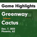 Basketball Game Recap: Greenway Demons vs. Poston Butte Broncos
