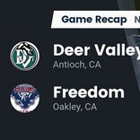 Football Game Recap: Freedom Falcons vs. Deer Valley Wolverines
