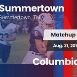 Football Game Recap: Summertown vs. Columbia Academy