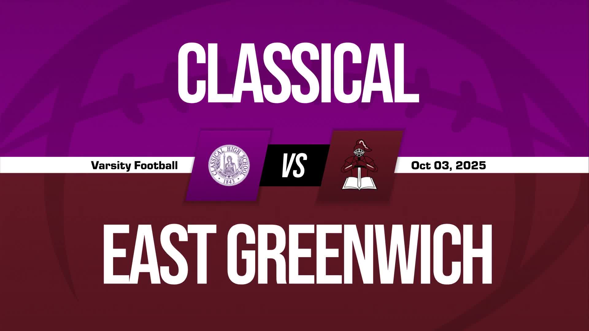 Football Recap: Classical Extends Winning Streak to Eight