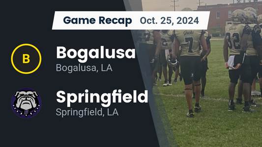 Football Recap: Springfield Takes a Loss