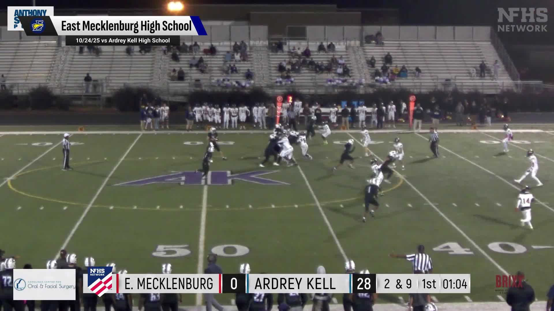 Football Recap: East Mecklenburg Takes a Loss