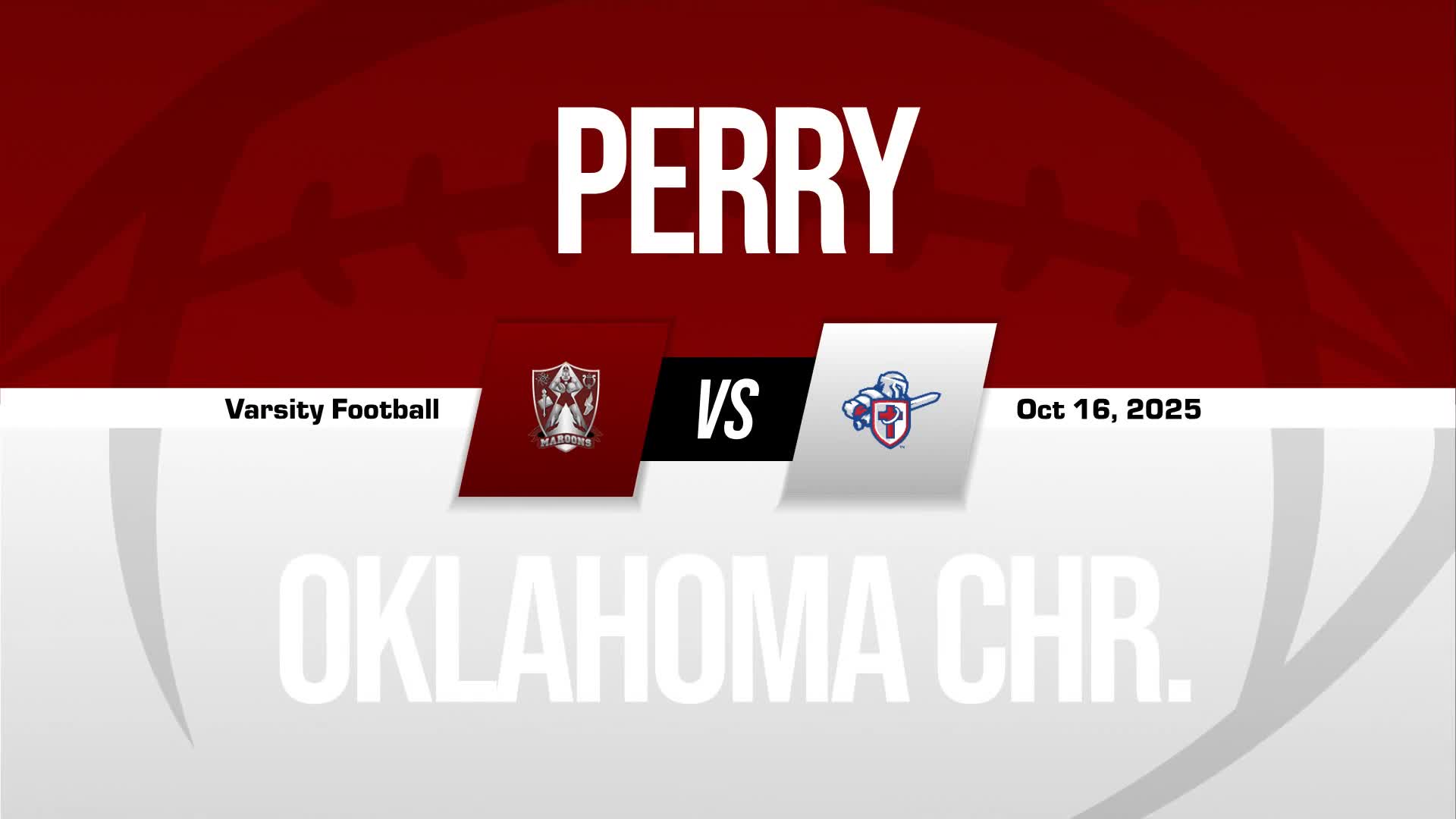 Football Game Preview: Perry Maroons vs. Chisholm Longhorns