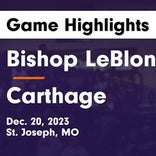 Basketball Game Recap: Bishop LeBlond Eagles vs. Lawson Cardinals