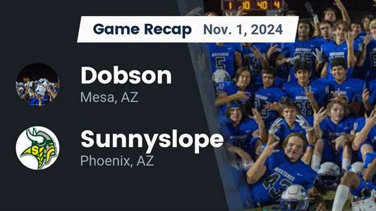 Football Game Preview: Dobson Mustangs vs. McClintock Chargers