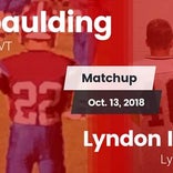 Football Game Recap: Lyndon Institute vs. Spaulding
