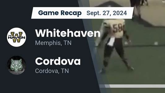 Football Game Preview: Whitehaven Tigers vs. Germantown Red Devi