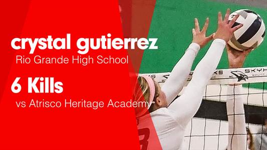 Crystal Gutierrez Game Report: @ Atrisco Heritage Academy