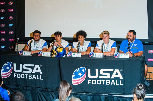 Serra's football team talked at length about finishing this season after losing in the state finals last year.