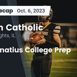 Football Game Recap: Marian Catholic Spartans vs. Saint Ignatius College Prep Wolfpack