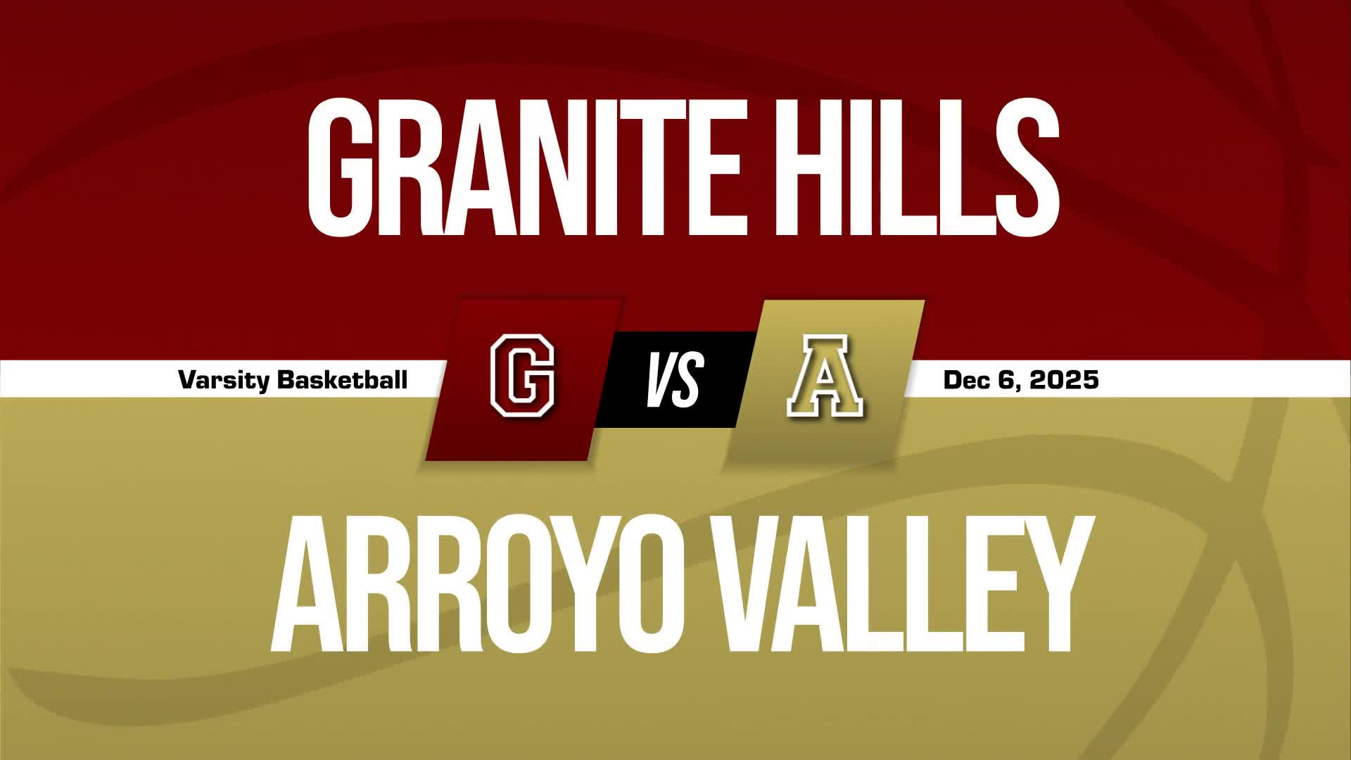 Basketball Game Preview: Arroyo Valley Hawks vs. Citrus Hill Hawks