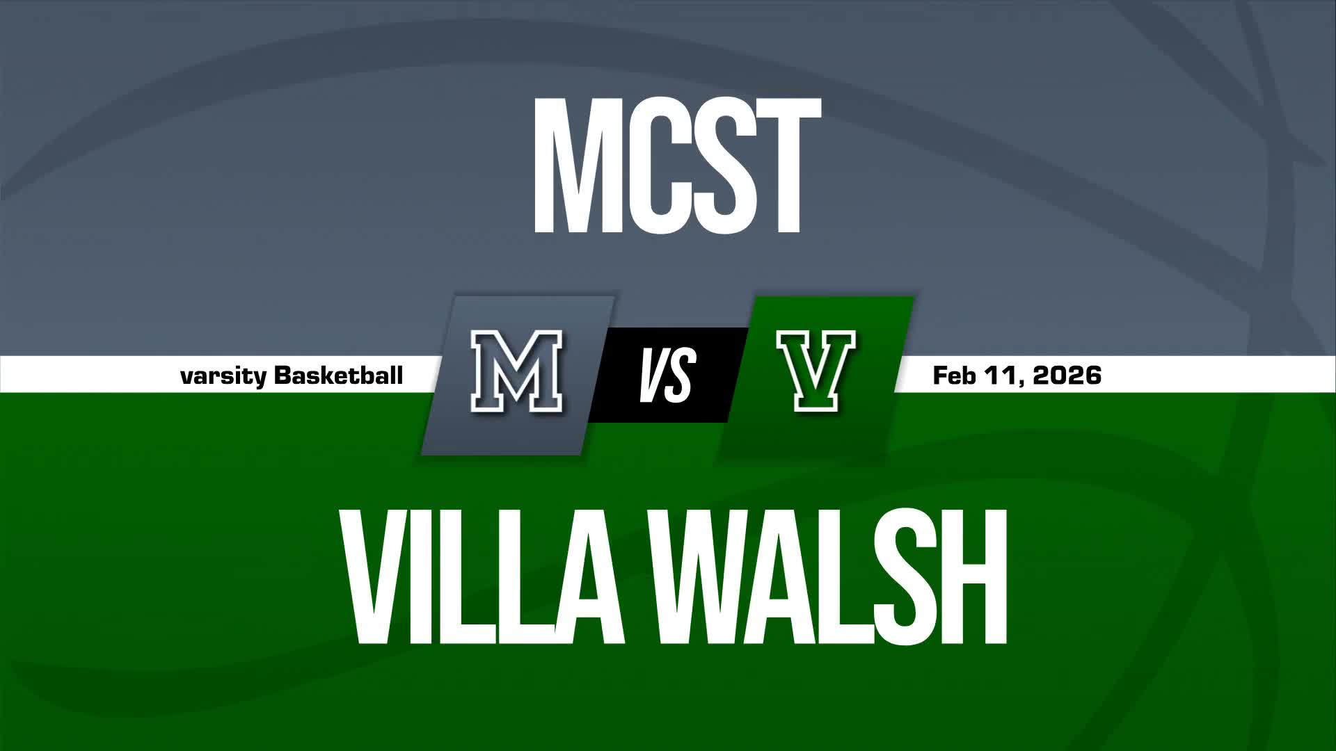 Basketball Recap: Villa Walsh Academy Takes a Loss + How To Watch
