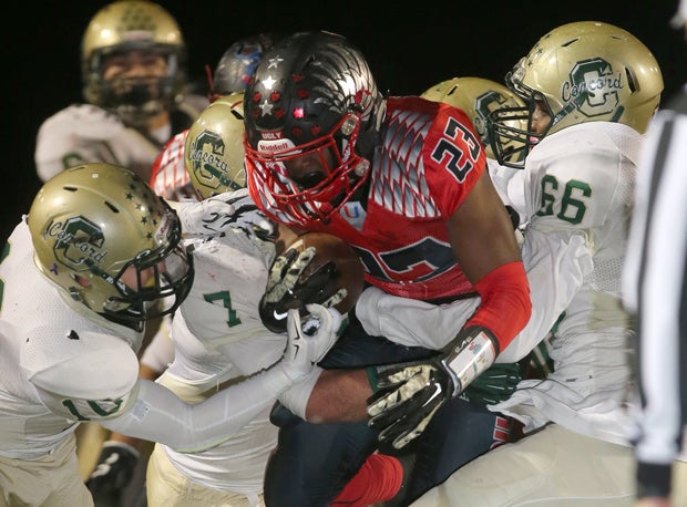 The Concord defense is back after a trip to the North Coast Section Division II title game.