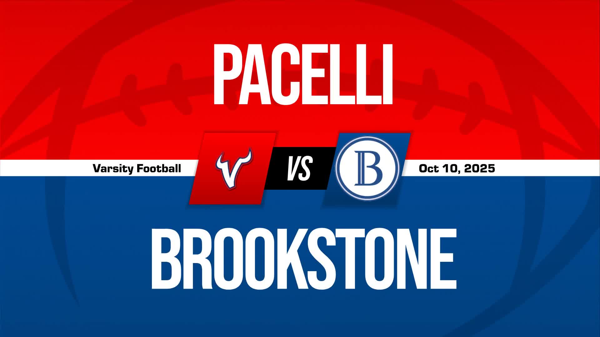 Football Game Preview: St. Anne-Pacelli Vikings vs. Brookstone Cougars + How To Watch