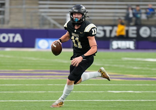 Quarterback Lance Allred helped Royal win the last two Class 1A state championship games in Washington by scores of 49-7 and 61-28. The program has won 12 state championships under his great uncle Wiley Allred since 2000. (PHOTO: Michael Jardine)