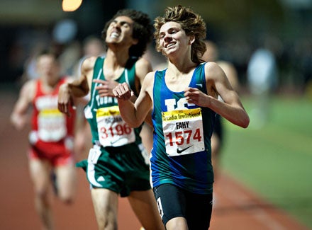 Darren Fahy is hopeful for another sub-9-minute 3,200 time at next month's Arcadia Invitational.