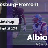 Football Game Recap: Albia vs. Eddyville-Blakesburg-Fremont