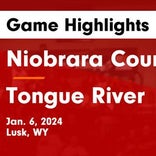 Basketball Game Recap: Tongue River Eagles vs. Big Horn Rams