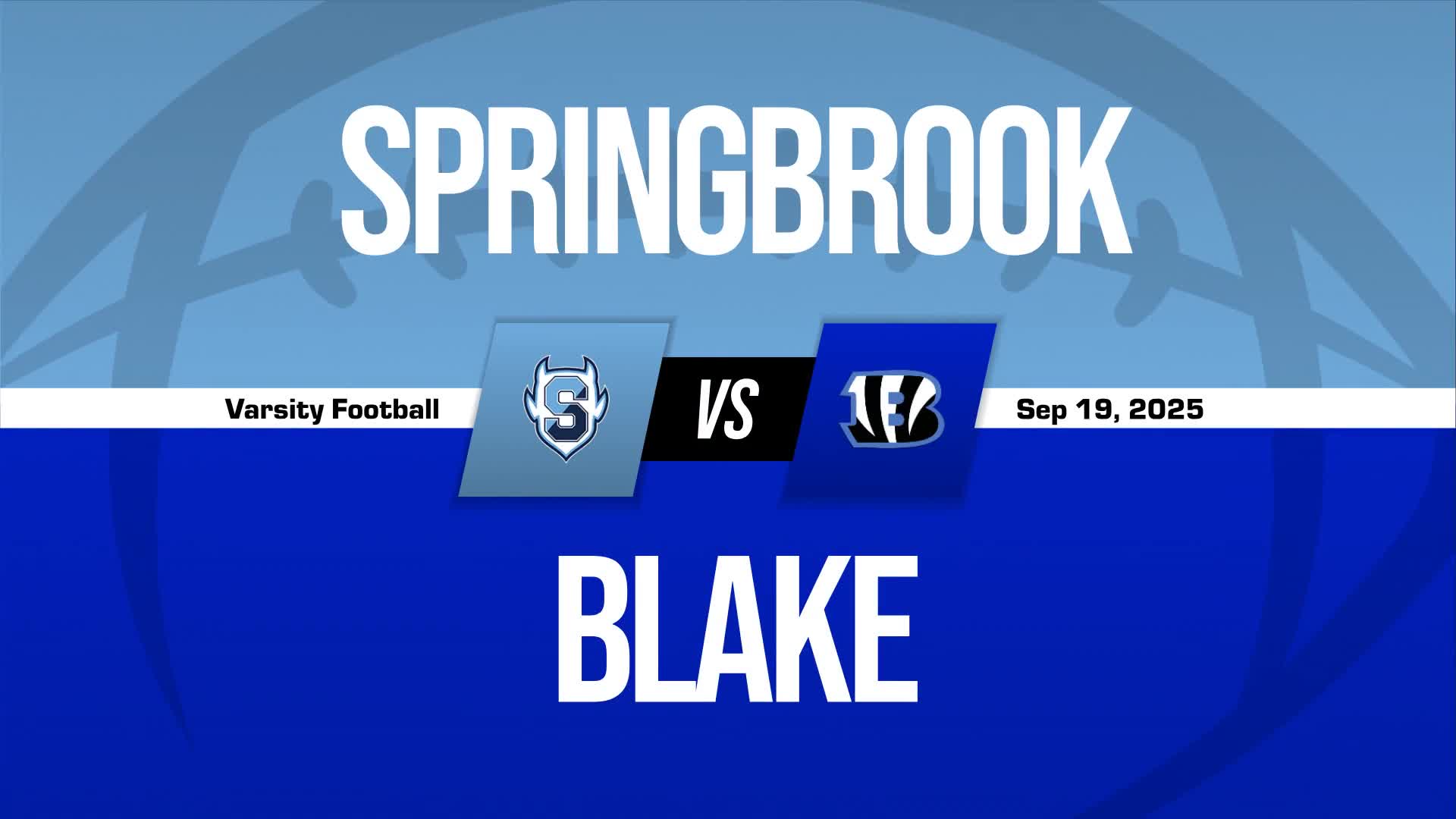 Football Game Preview: Blake Bengals vs. Sherwood Warriors + How To Watch
