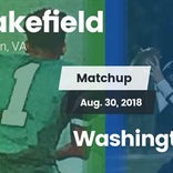 Football Game Recap: Wakefield vs. Washington-Lee