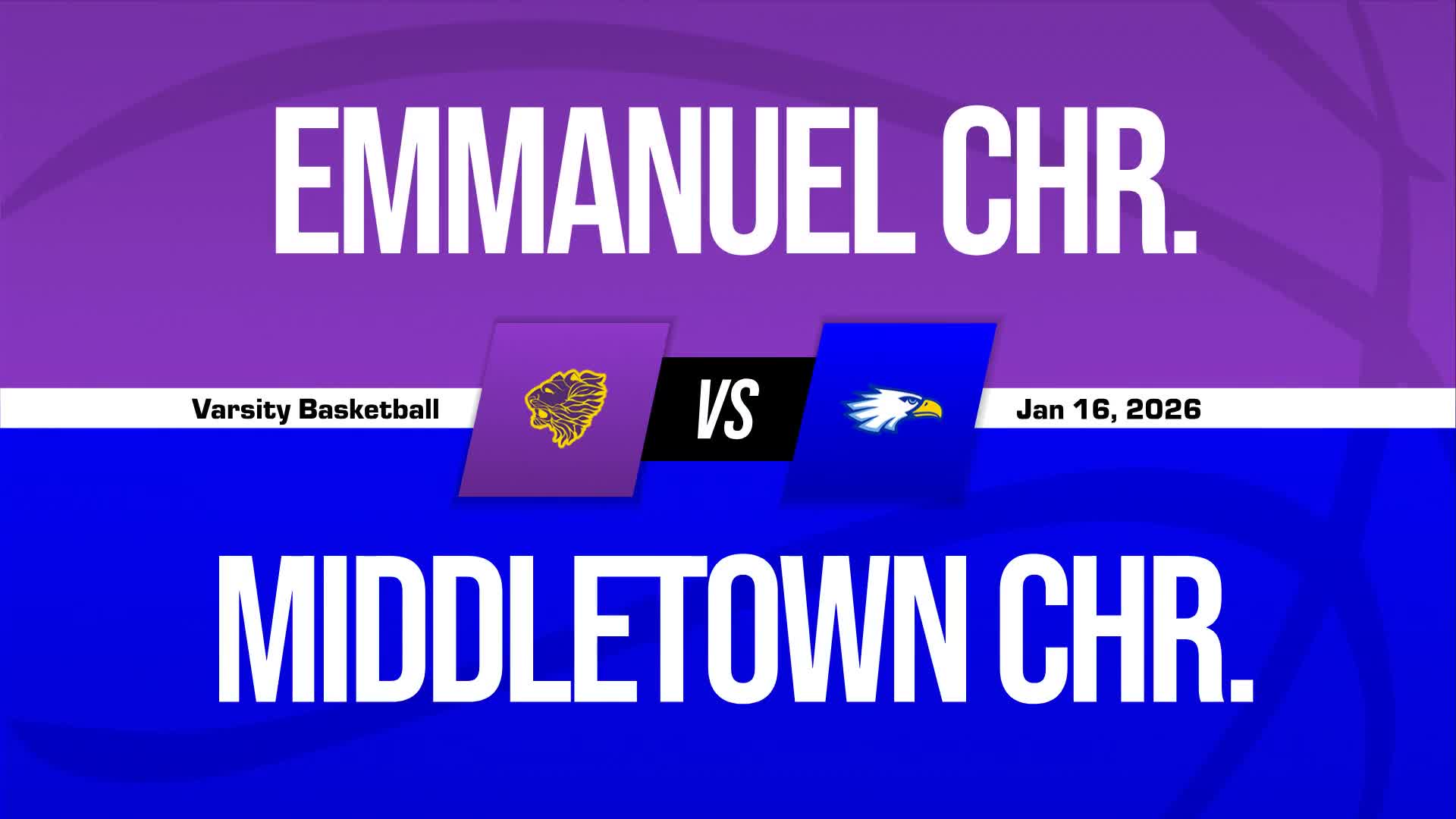 Basketball Game Preview: Middletown Christian Eagles vs. Miami V