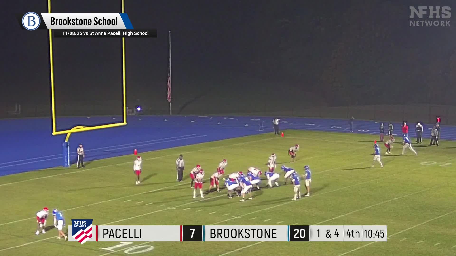 Football Recap: First Presbyterian Day Falls Short of Brookstone in the Playoffs + How To Watch