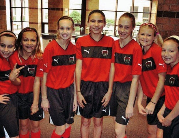 More Louisburg Soccer League players who would be future Louisburg High School players.