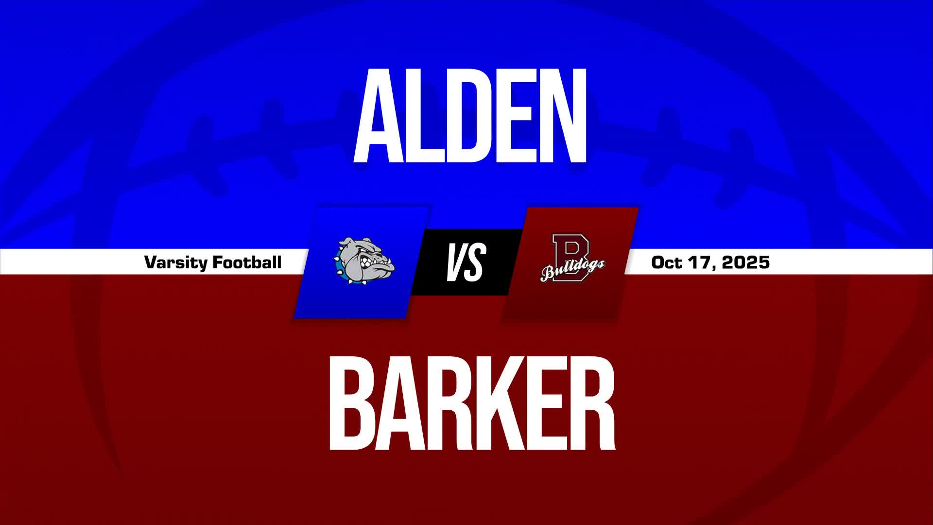 Football Recap: Alden Takes a Loss