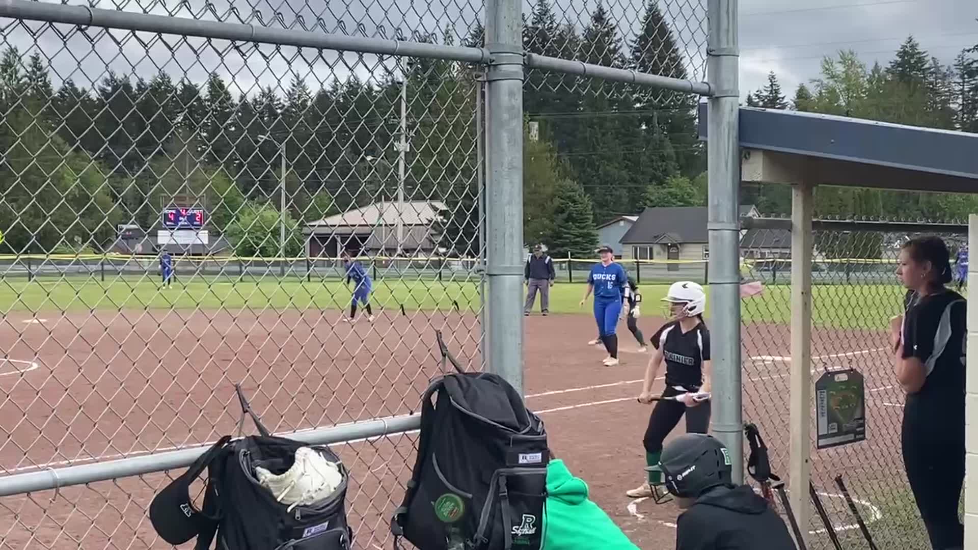 Rylee Hill Game Report: @ Toutle Lake