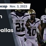 Football Game Recap: Denton Broncos vs. Lake Dallas Falcons