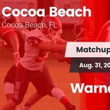 Football Game Recap: Cocoa Beach vs. Warner Christian Academy
