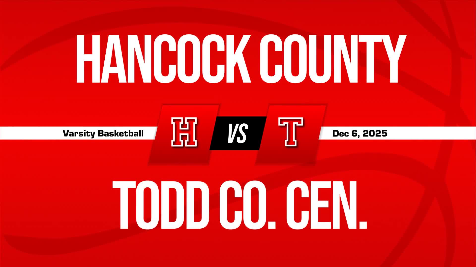 Basketball Recap: Hancock County Piles Up the Points Against Todd County Central + How To Watch