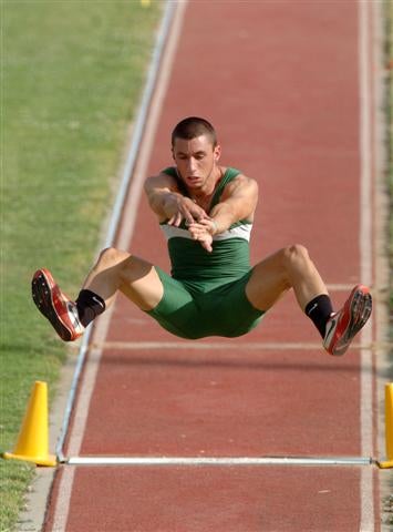 Granite Bay's Justin Sutter is ranked third in the long jump at 23-6.
