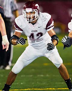 Undefeated Clear Creek moved up two
spots to No. 18.