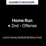 Softball Recap: Lyons Extends Home Winning Streak to Four