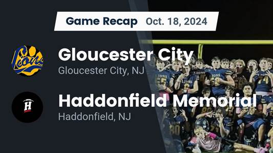 Football Recap: Haddonfield Skates Past Gloucester City with Eas