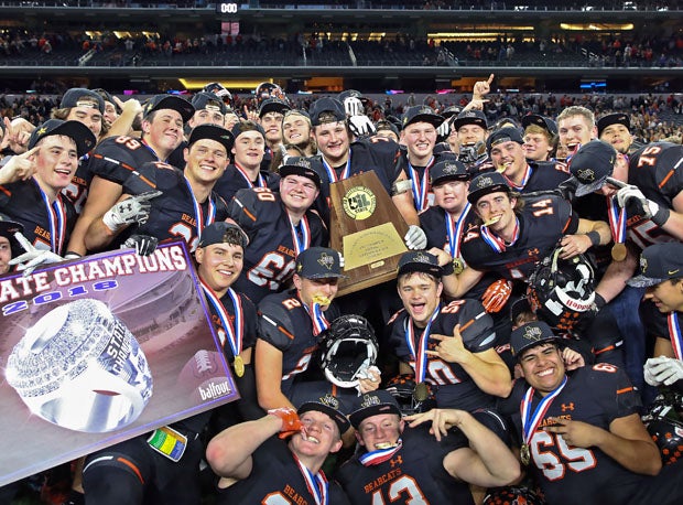 Aledo won its eighth state title on Friday night.